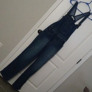 Denim overalls